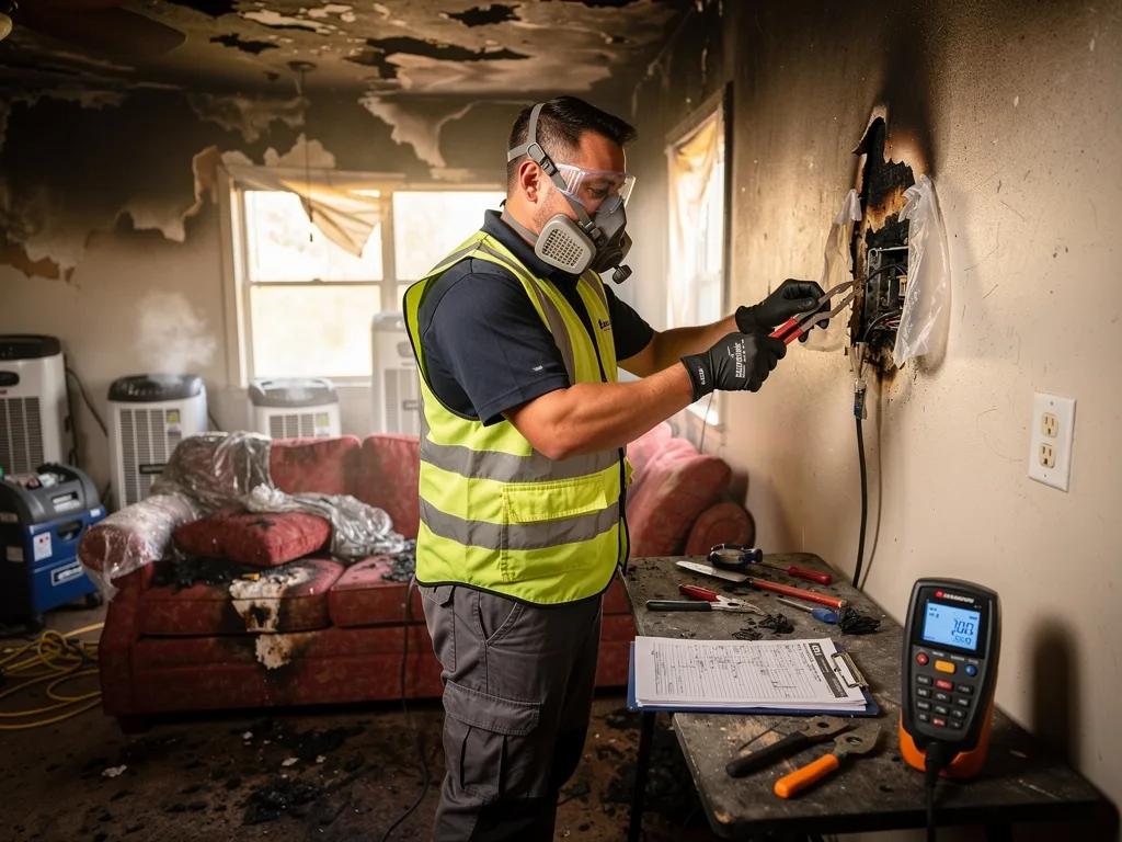 24/7 Fire Damage Service