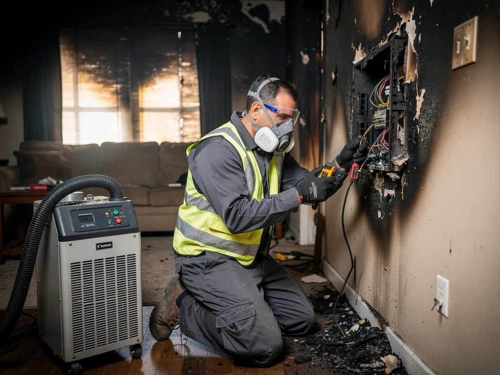 Electrical Fire Cleanup