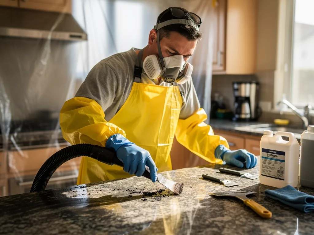 Kitchen Fire Cleanup