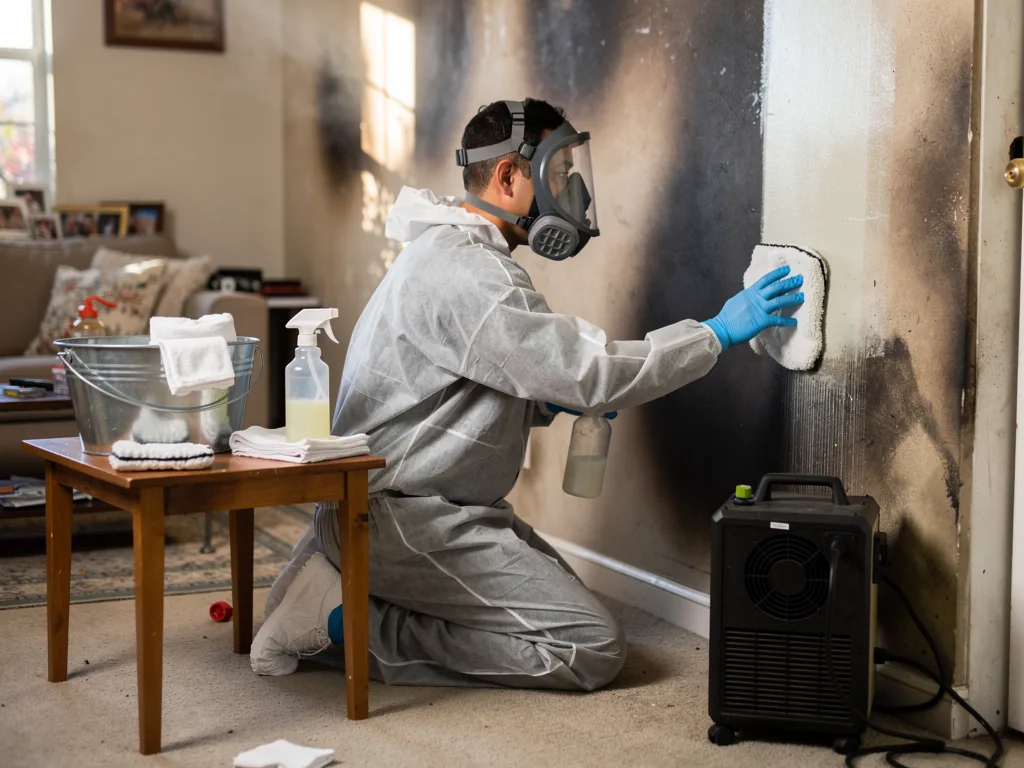 Soot Stain Removal